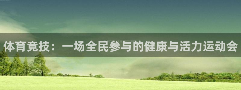 球速体育：体育竞技：一场全民参与的健康与活力运动会